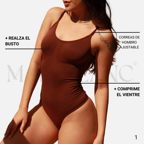 Body Modelador Maya Tanga  - Cintura más delgada en 3 segundos