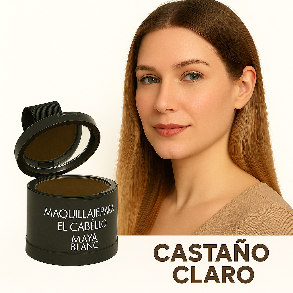 Maquillaje de Cabello Profesional - Maya Blanc