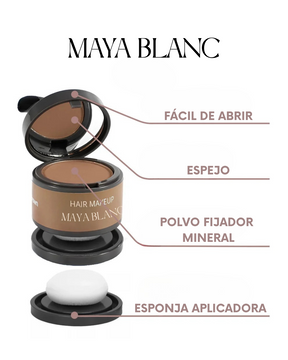 Maquillaje de Cabello Profesional - Maya Blanc